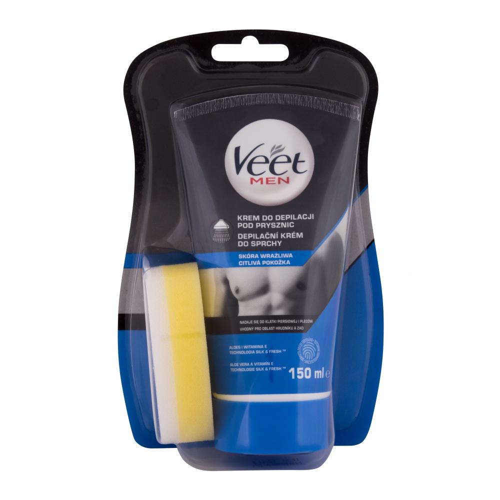 Veet Men In Shower Hair Removal Cream Sensitive Skin Продукти за