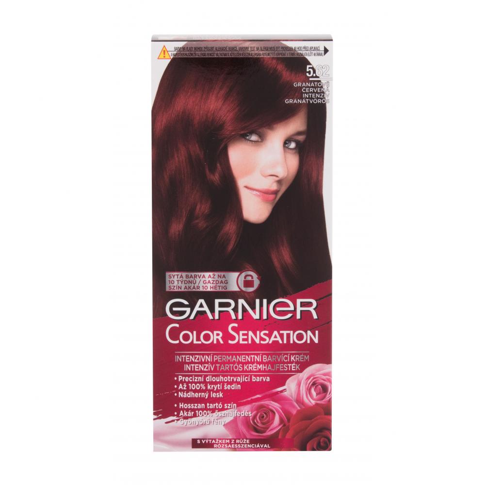 Garnier Color Sensation Боя за коса за жени 40 ml Нюанс 5.62 Intense Precious Garnet