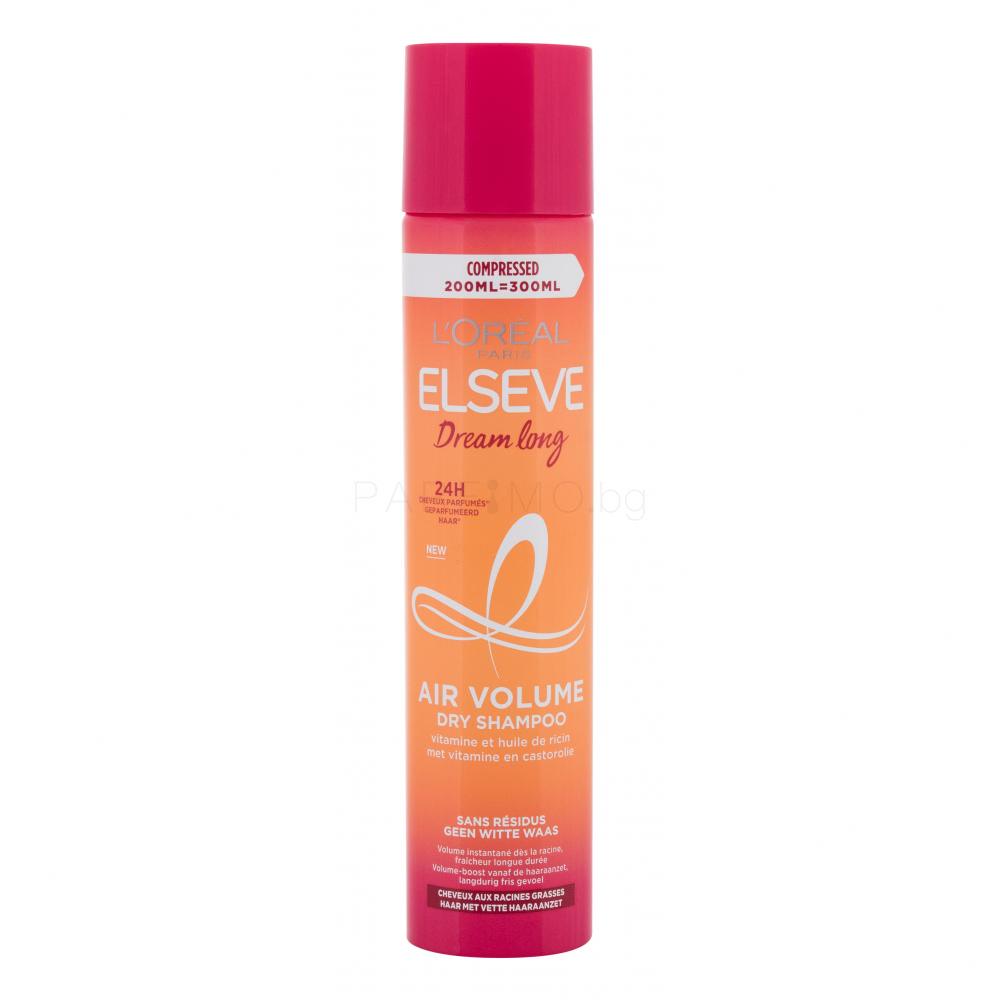 L'Oréal Paris Elseve Dream Long Air Volume Dry Shampoo Сух шампоан за жени 200 ml