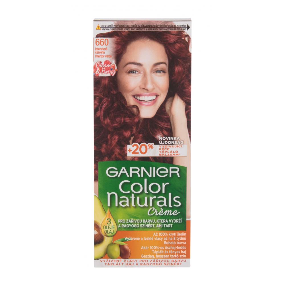 Garnier Color Naturals Créme Боя за коса за жени 40 ml Нюанс 660 Fiery Pure Red