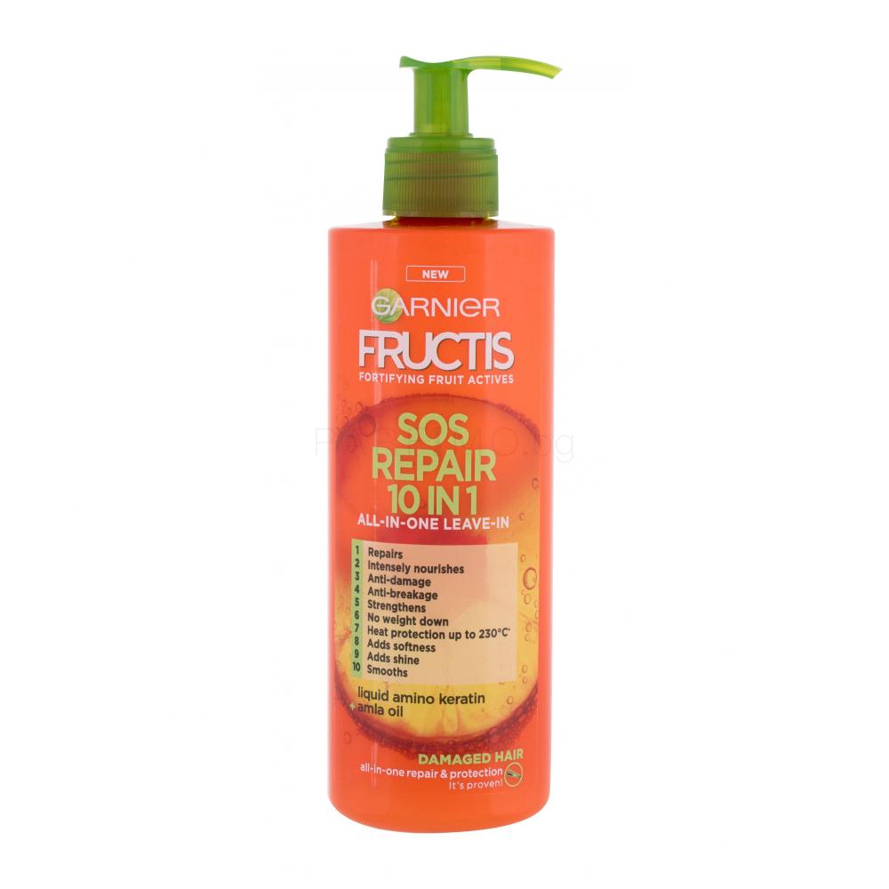 Garnier Fructis SOS Repair 10 IN 1 AllInOne LeaveIn Серум за коса за