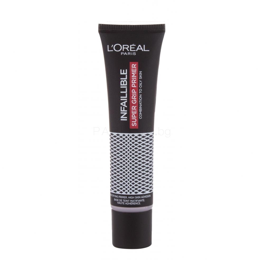L'Oréal Paris Infaillible Super Grip Primer Основа за грим за жени 35 ml Parfimo.bg