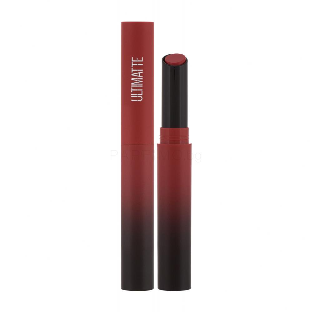 Maybelline Color Sensational Ultimatte Червило за жени 2 g Нюанс 299 More Scarlet