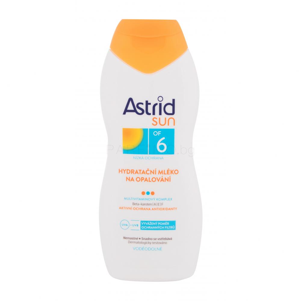 Astrid Sun Moisturizing Suncare Milk SPF6 Слънцезащитна козметика за тяло 200 ml