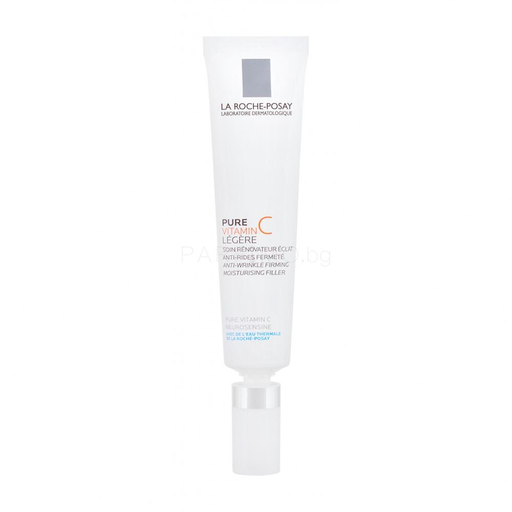 La RochePosay Pure Vitamin C AntiWrinkle Filler Light Дневен крем за