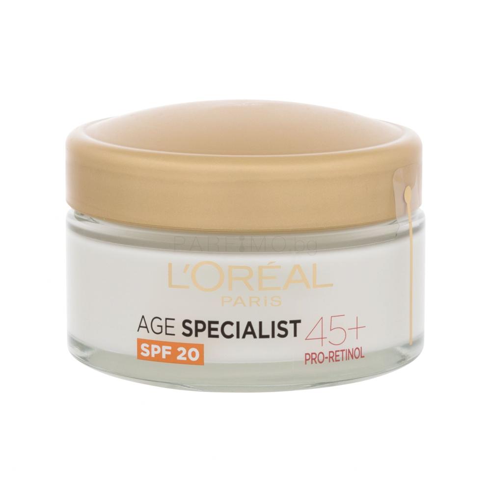L'Oréal Paris Age Specialist 45+ SPF20 Дневен крем за лице за жени 50 ml
