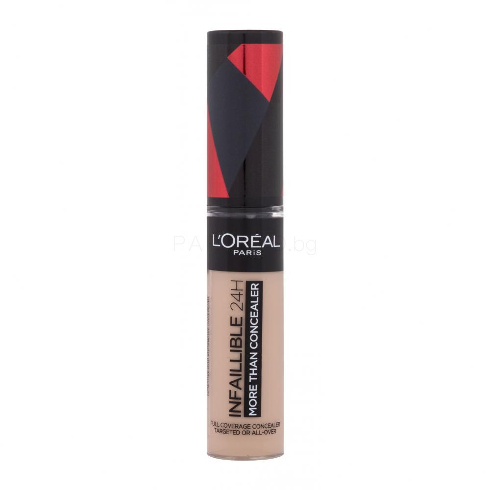 L'Oréal Paris Infaillible More Than Concealer 24H Коректор за жени 11 ml Нюанс 327