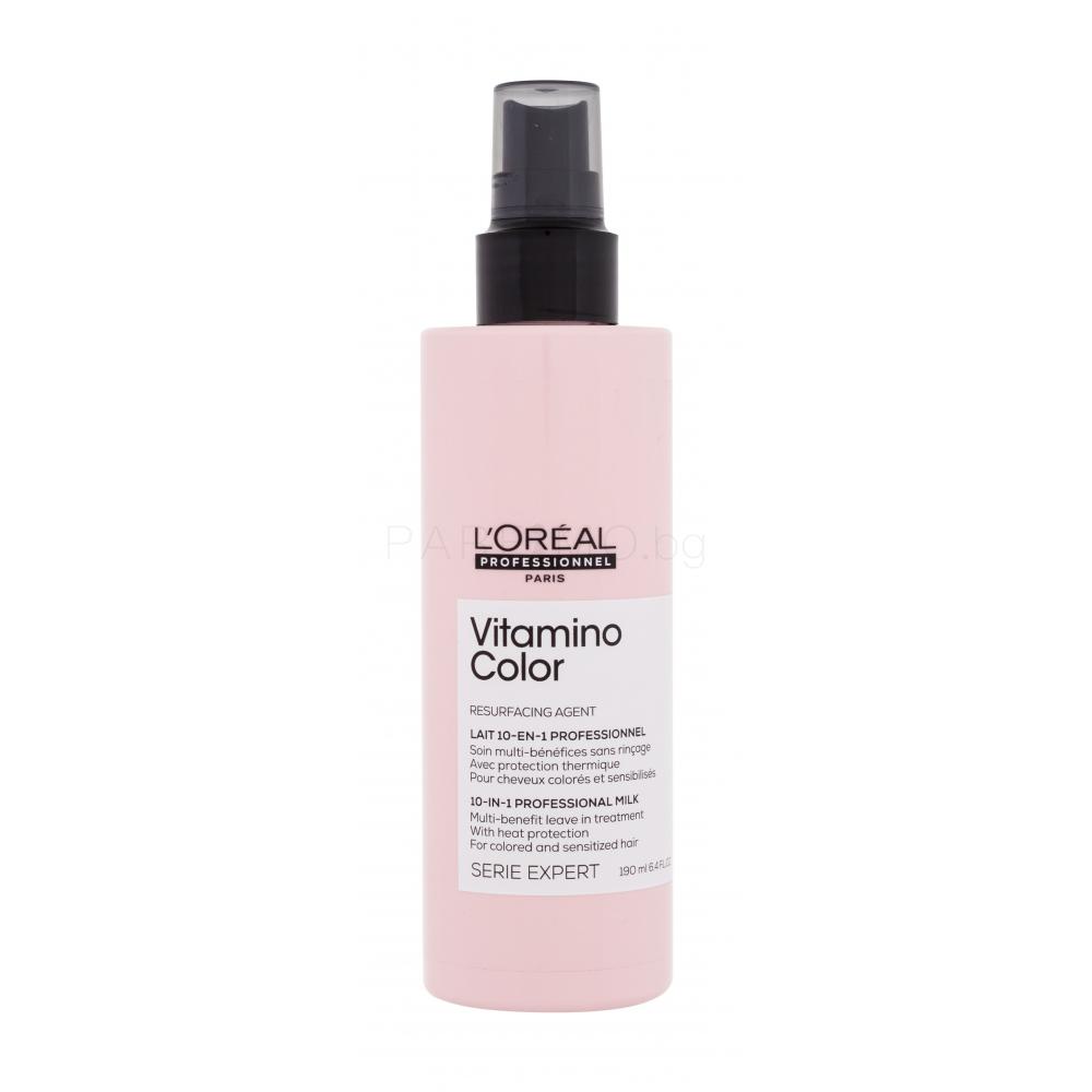 L'Oréal Professionnel Vitamino Color 10-In-1 Professional Milk Грижа „без отмиване“ за жени 190 ml