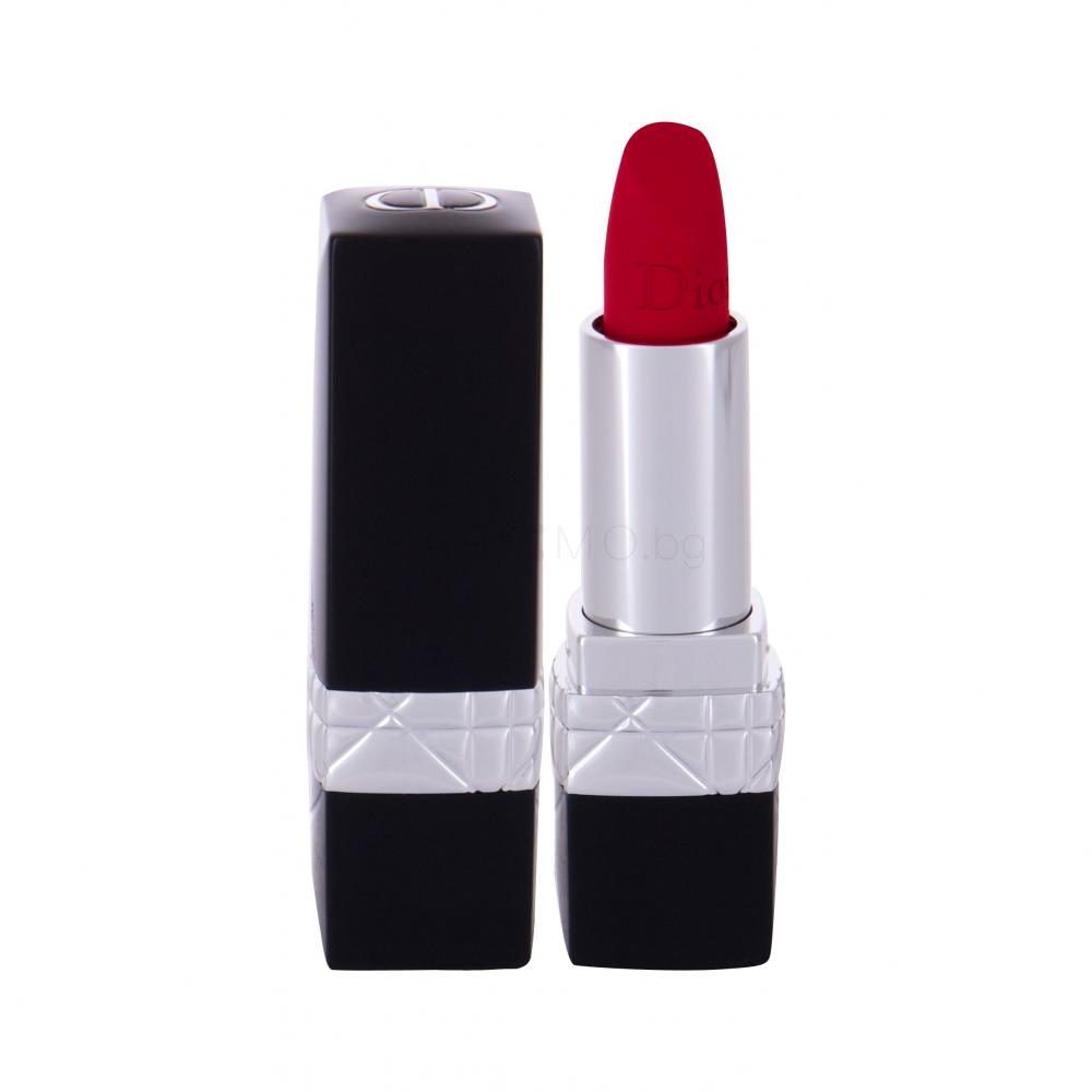 Dior Rouge Dior Червило за жени 3,5 g Нюанс 999 Velvet