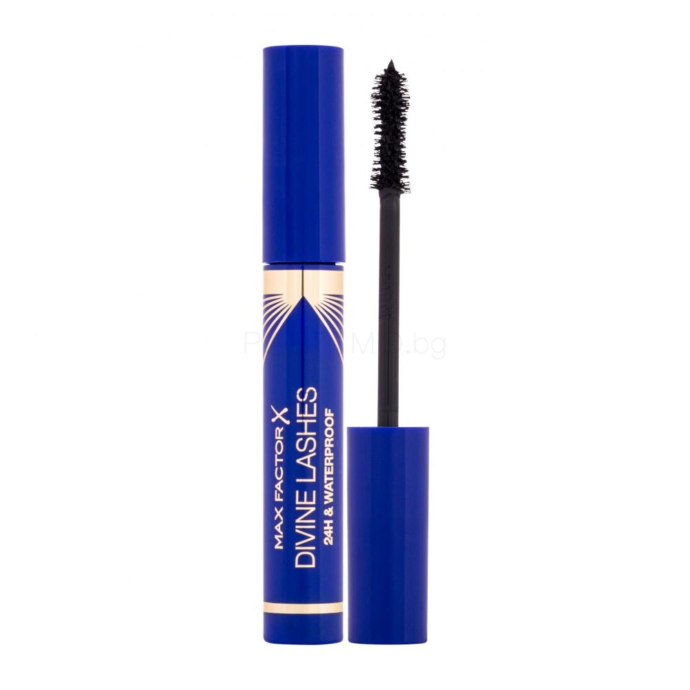 Max Factor Divine Lashes 24H & Waterproof Спирала за жени 9 ml Нюанс Black