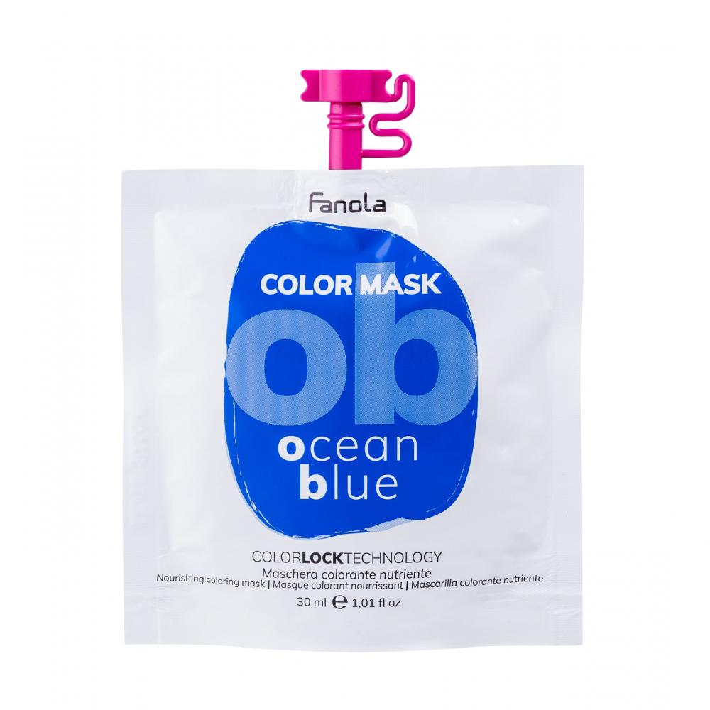 Fanola Color Mask Боя за коса за жени 30 ml Нюанс Ocean Blue
