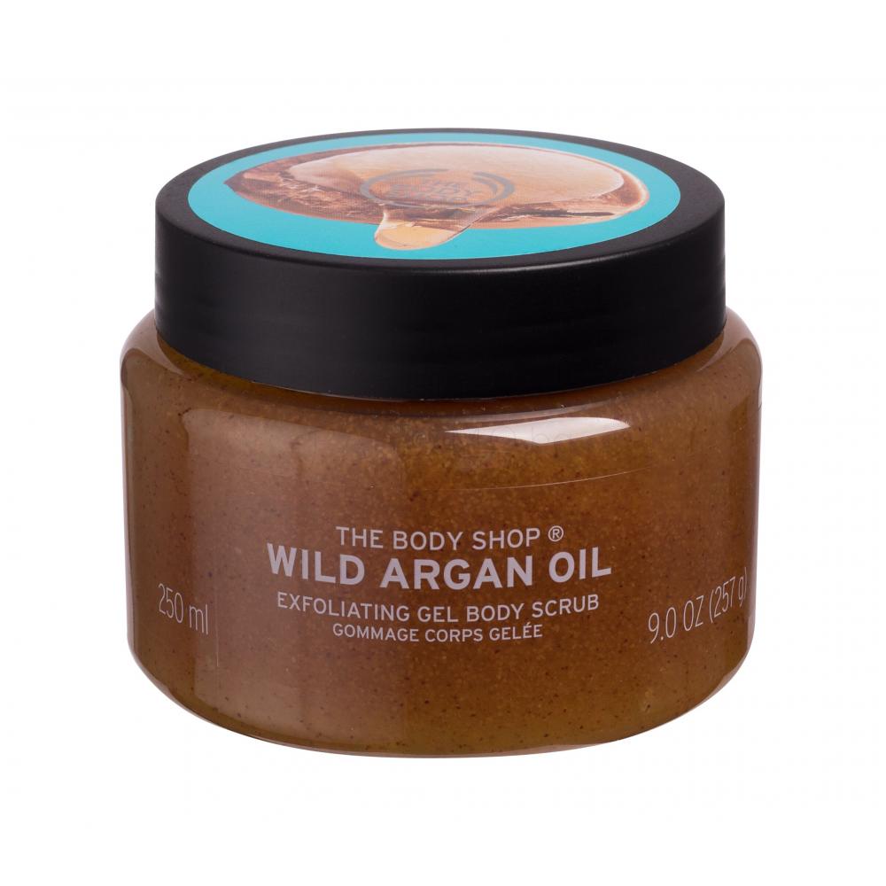 The Body Shop Wild Argan Oil Exfoliating Gel Body Scrub Ексфолиант за
