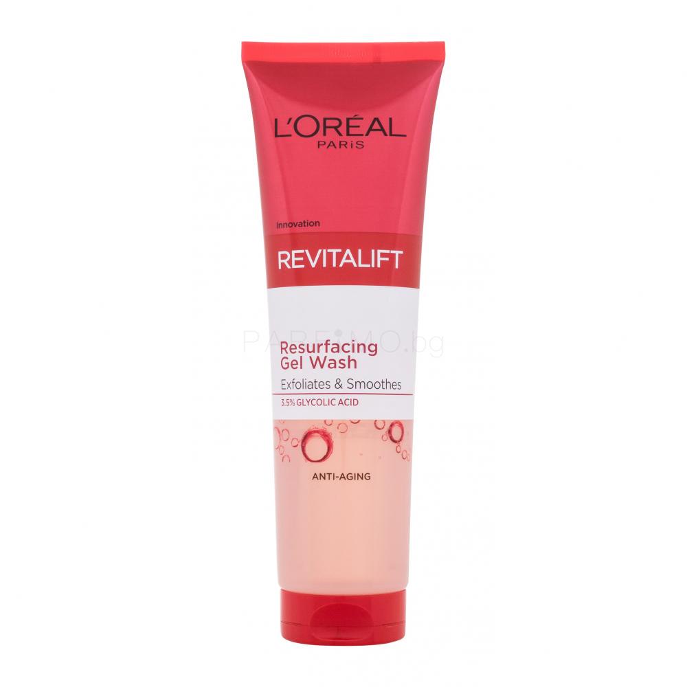 L'Oréal Paris Revitalift Resurfacing Gel Wash Почистващ гел за жени 150 ml