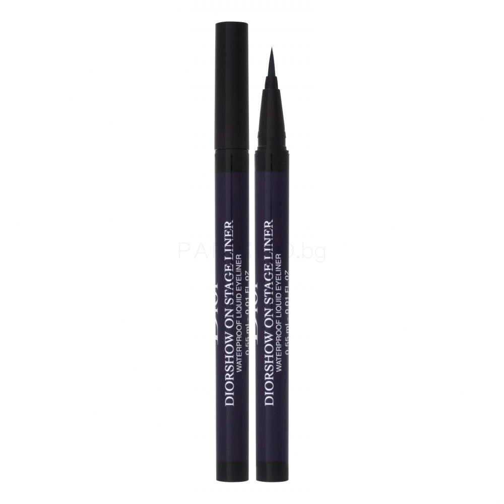 Dior Diorshow On Stage Liner Waterproof Очна линия за жени 0,55 ml Нюанс 296 Matte Denim