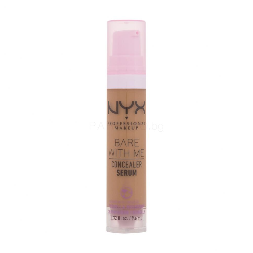 NYX Professional Makeup Bare With Me Serum Concealer Коректор за жени 9,6 ml Нюанс 08 Sand