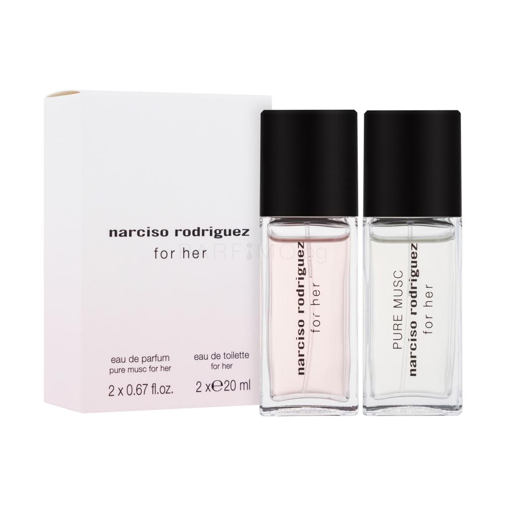 Narciso Rodriguez For Her Pure Musc Подаръчен комплект EDP 20 ml + EDT For Her 20 ml Parfimo.bg