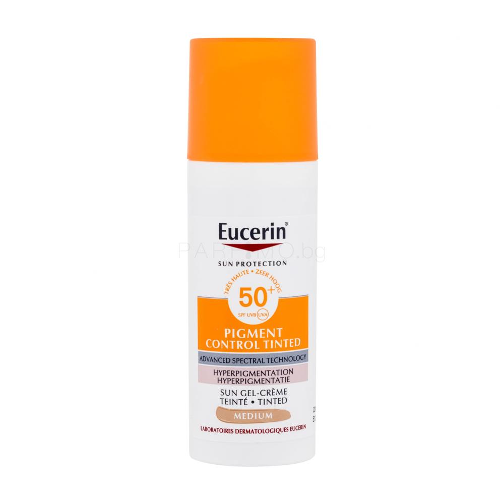 Eucerin Sun Protection Pigment Control Tinted GelCream Слънцезащитни