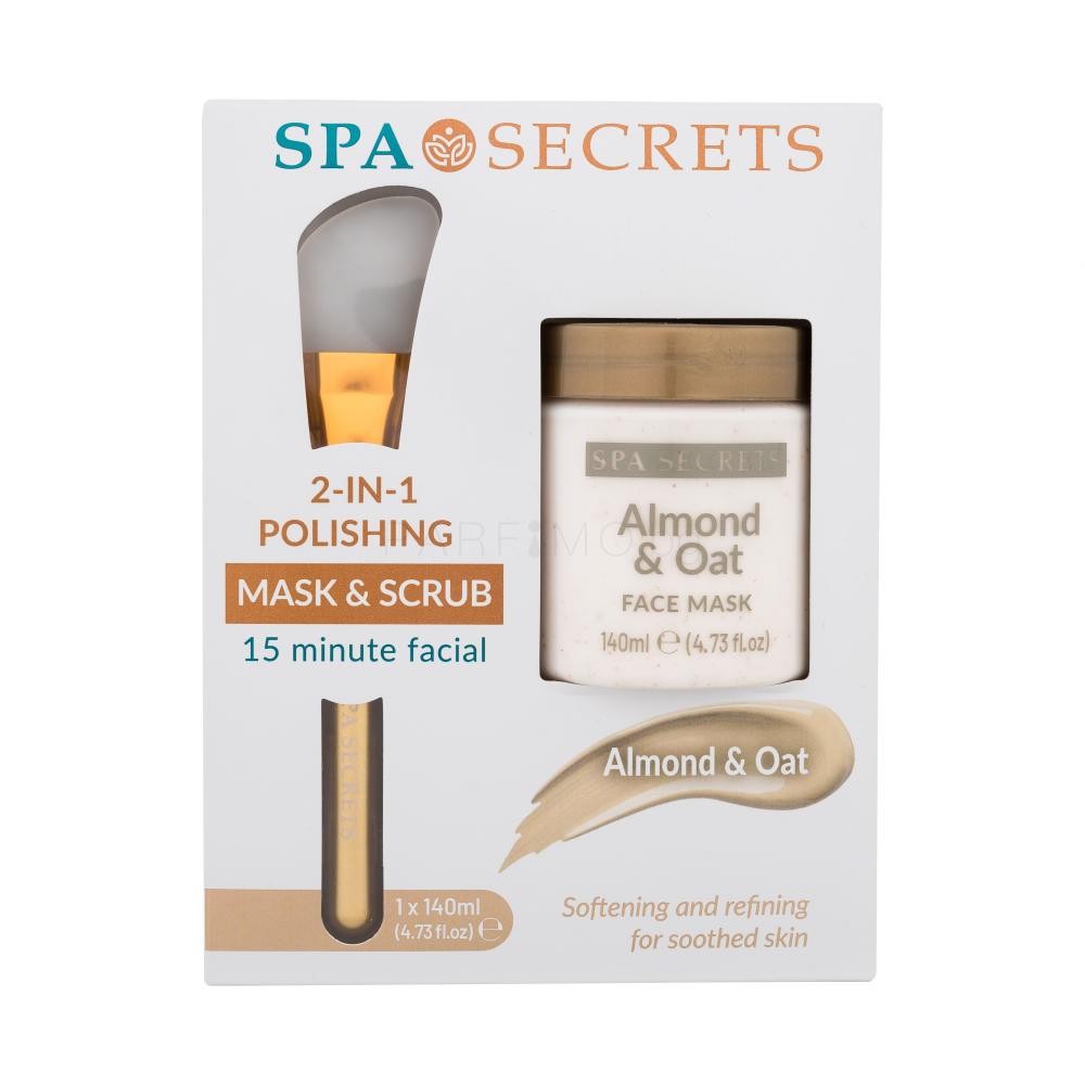 Xpel Spa Secrets Almond & Oat 2in1 Polishing Face Mask Подаръчен