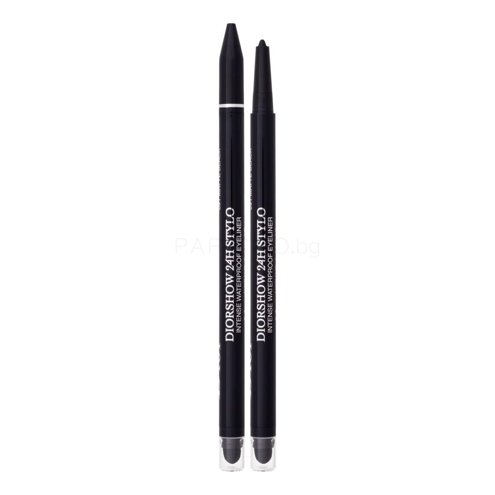Dior Diorshow 24H Stylo Молив за очи за жени 0,2 g Нюанс 091 Matte Black