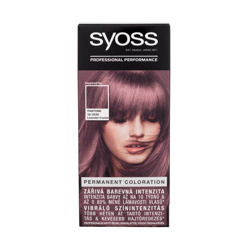Syoss Permanent Coloration Боя за коса за жени 50 ml Нюанс 8-23 Lavender Crystal