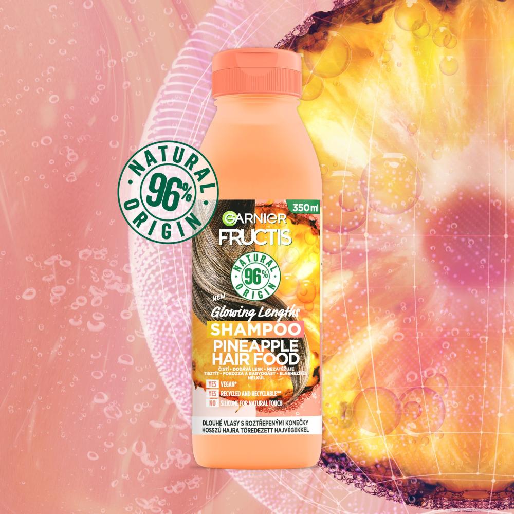 Garnier Fructis Hair Food Pineapple Glowing Lengths Shampoo Шампоани за