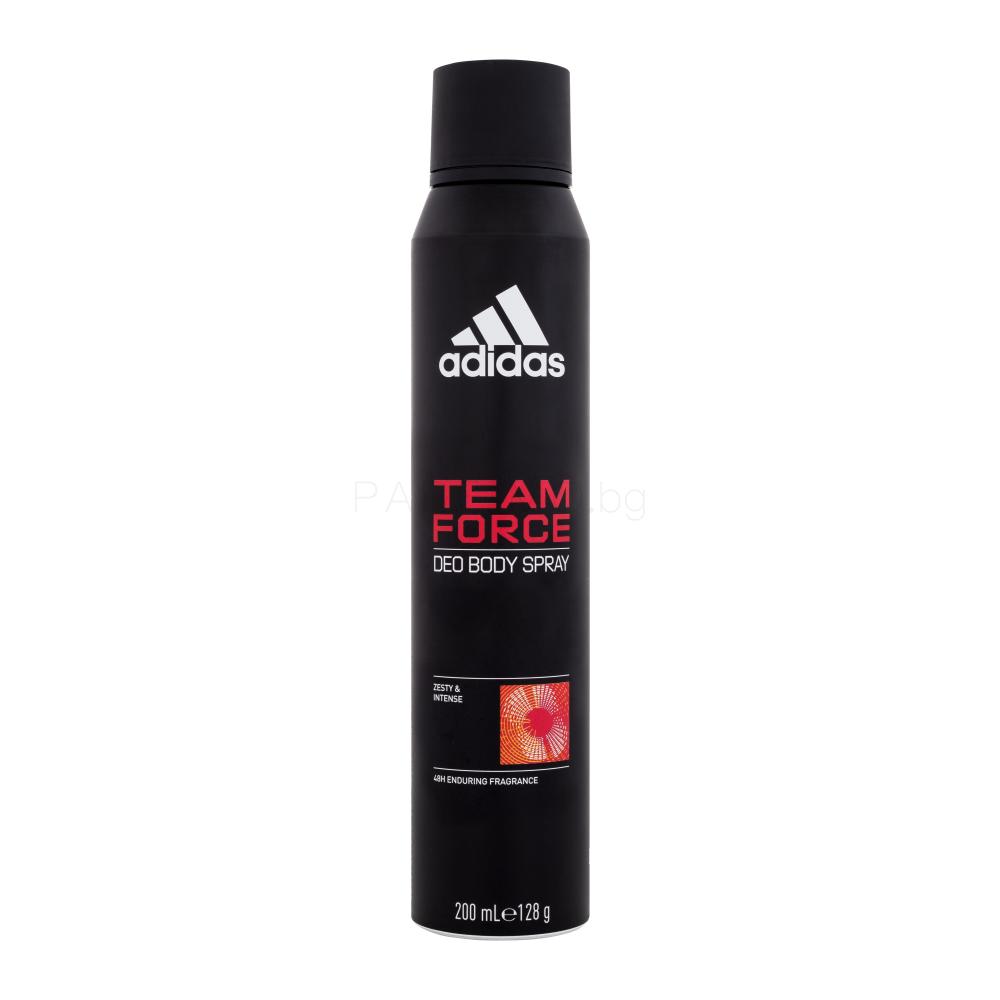 Adidas Team Force Deo Body Spray 48H Дезодоранти за мъже Parfimo.bg