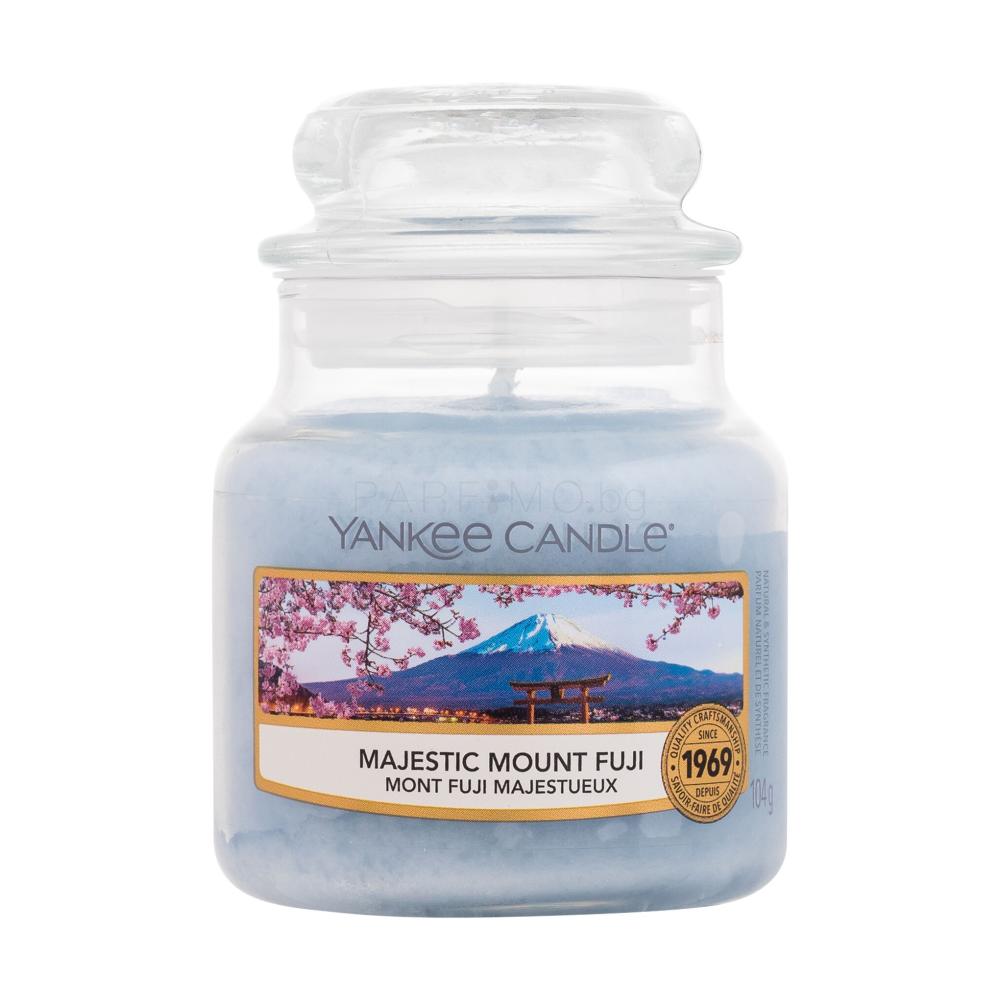 Yankee Candle Majestic Mount Fuji Ароматна свещ 104 гр Parfimo.bg