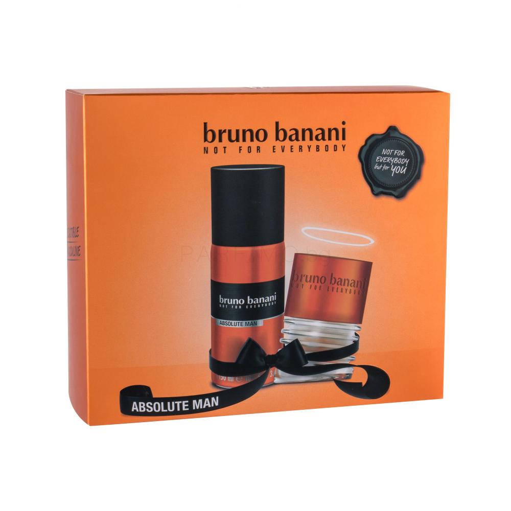Bruno Banani Absolute Man Подаръчен комплект EDT 30 ml + дезодорант 150 ml увредена кутия