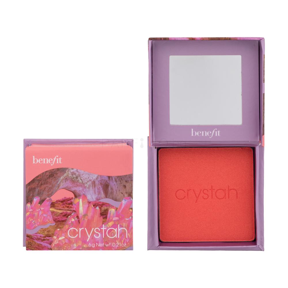 Benefit Crystah Blush Руж за жени 6 гр Нюанс Strawberry Pink Parfimo.bg