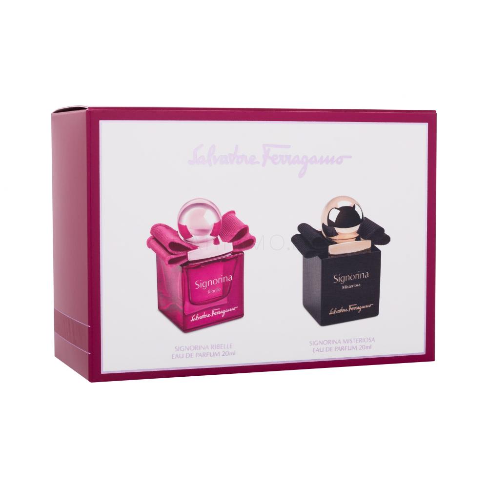 Ferragamo Signorina Duo Подаръчен комплект EDP Signorina Misteriosa 20 ml + EDP Signorina Ribelle 20 ml