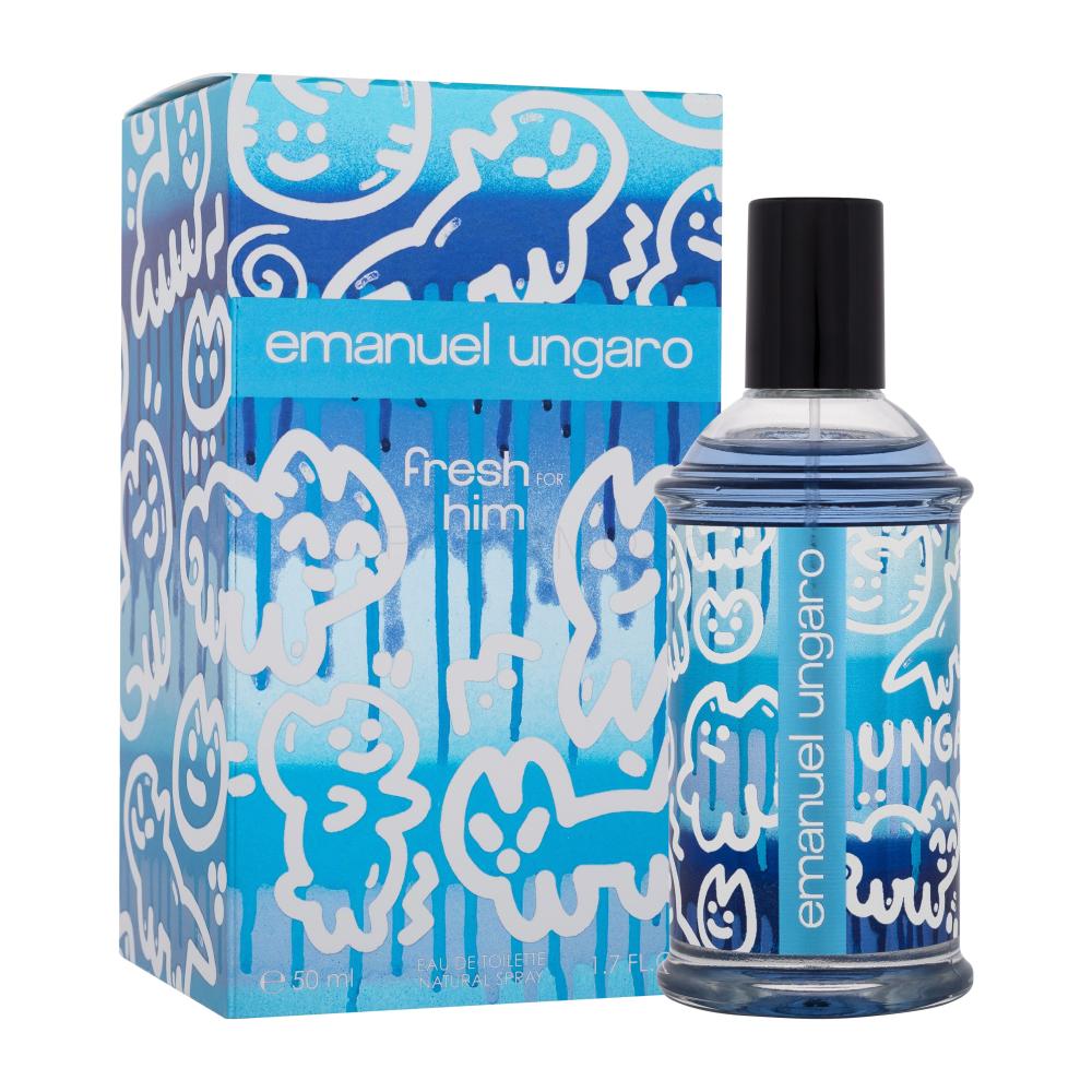 Emanuel Ungaro Fresh For Him Eau de Toilette за мъже 50 ml