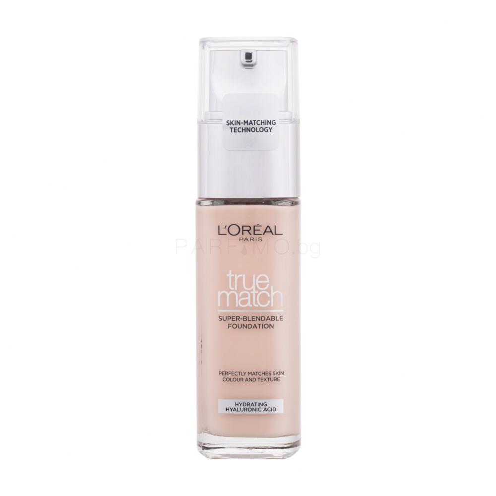 L'Oréal Paris True Match Super-Blendable Foundation Фон дьо тен за жени 30 ml Нюанс 0.5N Porcelain