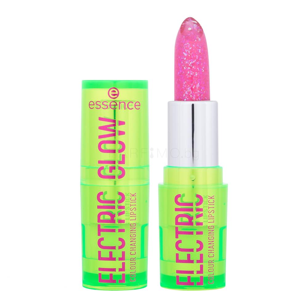 Essence Electric Glow Colour Changing Lipstick Червило за жени 3,2 g