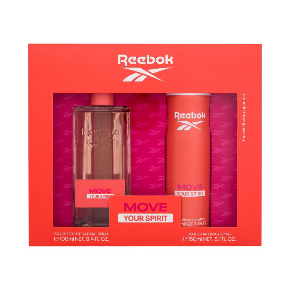 Reebok Move Your Spirit Подаръчен комплект EDT 100 ml + дезодорант 150 ml