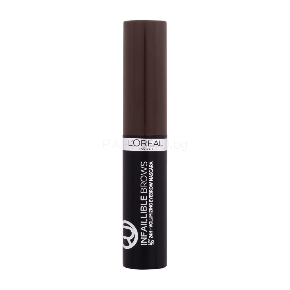 L'Oréal Paris Infaillible Brows Volumizing Eyebrow Mascara Спирала за вежди за жени 4,4 ml Нюанс 3.0 Brunette