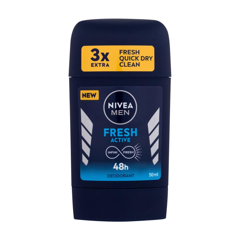Nivea Men Fresh Active 48h Дезодорант за мъже 50 ml