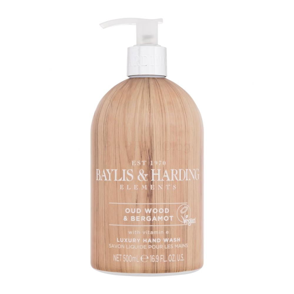 Baylis & Harding Elements Oud Wood & Bergamot Течен сапун за жени 500