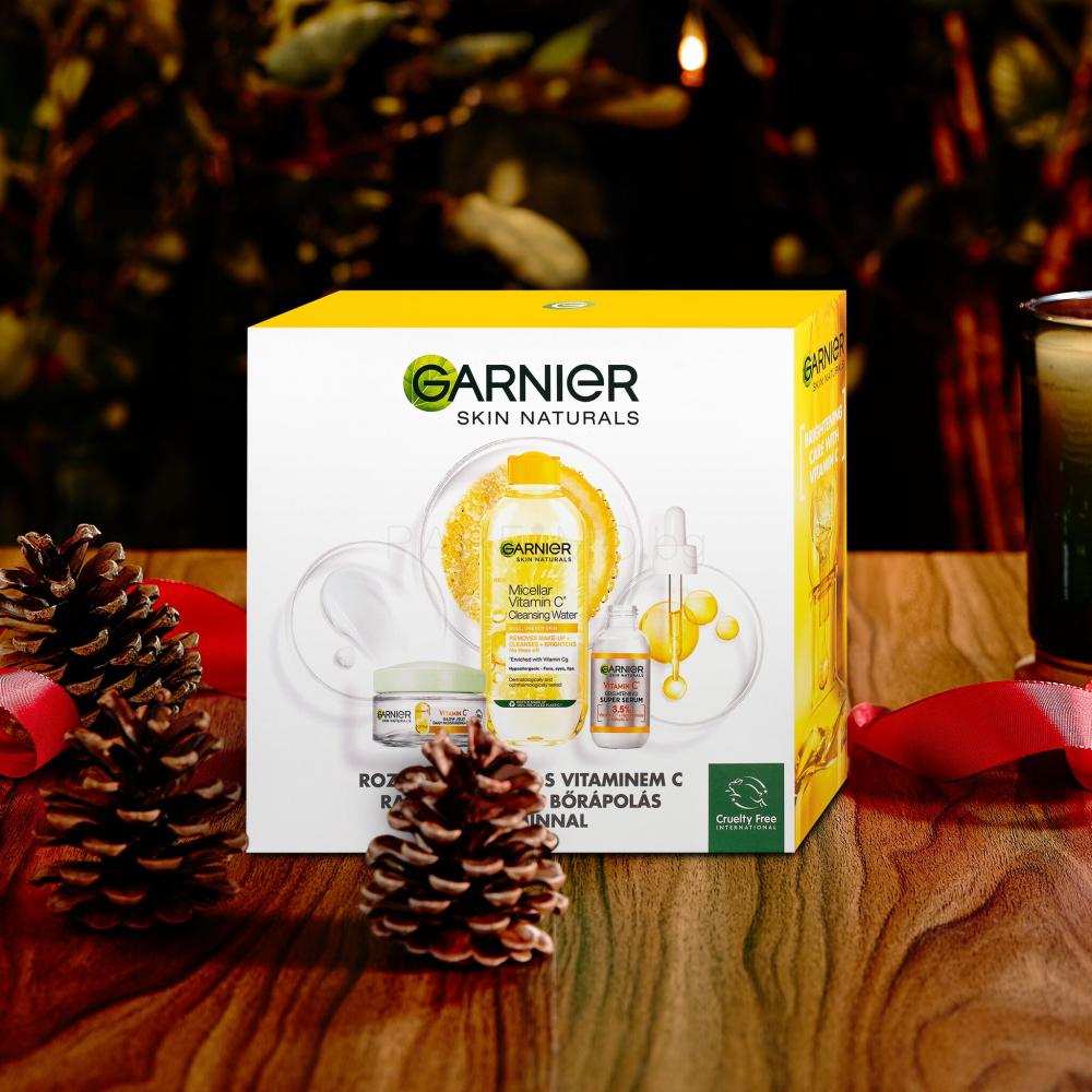 Garnier Skin Naturals Vitamin C Подаръчен комплект гел за лице Skin