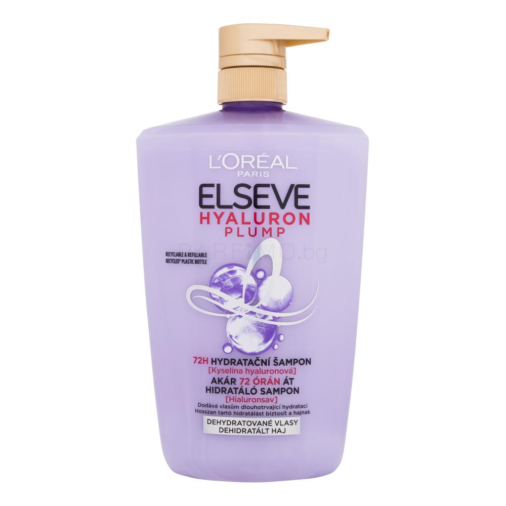 L'Oréal Paris Elseve Hyaluron Plump Moisture Shampoo Шампоан за жени 1000 ml
