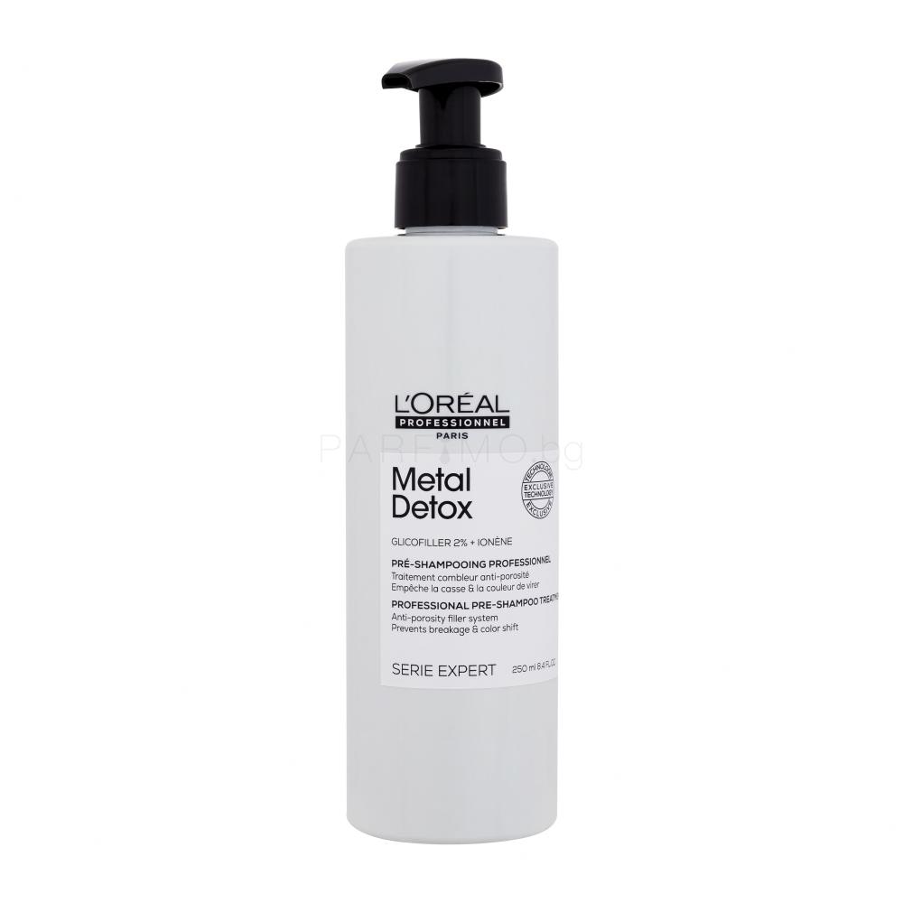 L'Oréal Professionnel Metal Detox Professional Pre-Shampoo Treatment Шампоан за жени 250 ml