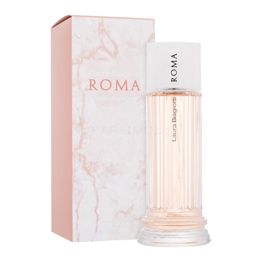 Laura Biagiotti Roma Fiori Bianchi Eau de Toilette за жени 100 ml