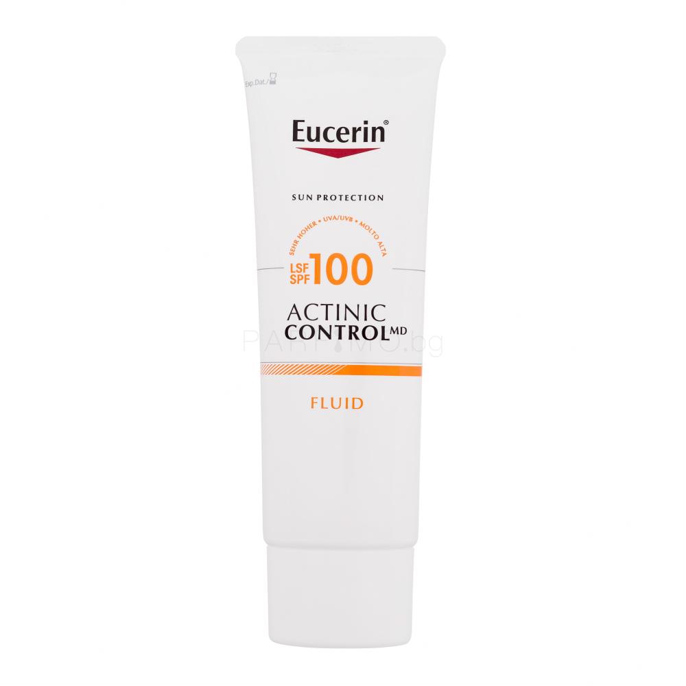 Eucerin Actinic Control MD Fluid SPF100 Слънцезащитен продукт за лице 80 ml