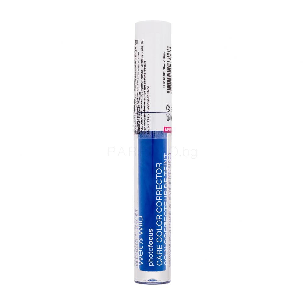 Wet n Wild Photo Focus Care Color Corrector Коректор за жени 3,3 ml Нюанс Blue