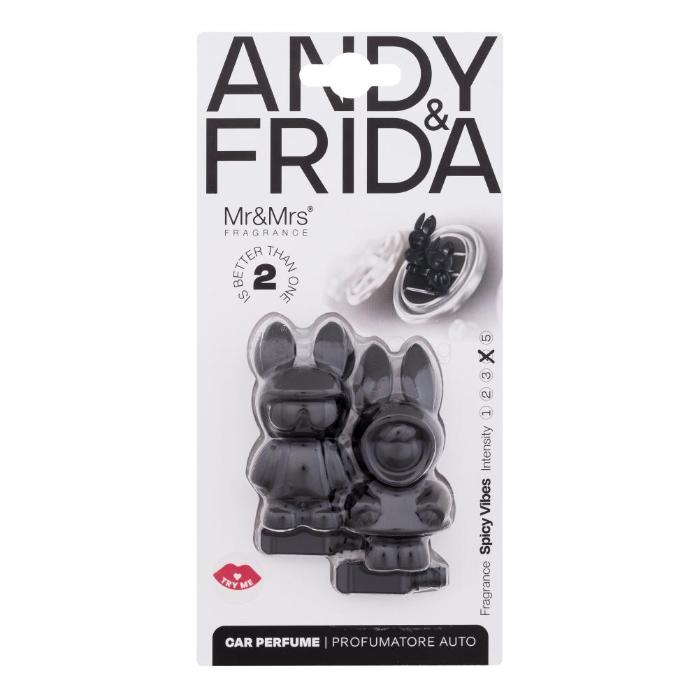 Mr&Mrs Fragrance Andy & Frida Spicy Vibes Ароматизатор за автомобил 1 бр
