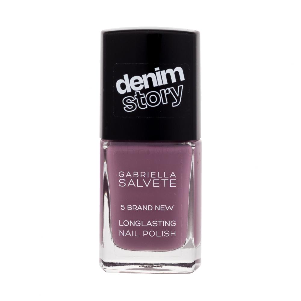 Gabriella Salvete Denim Story Longlasting Nail Polish Лак за нокти за жени 11 ml Нюанс 05 Indigo Dream