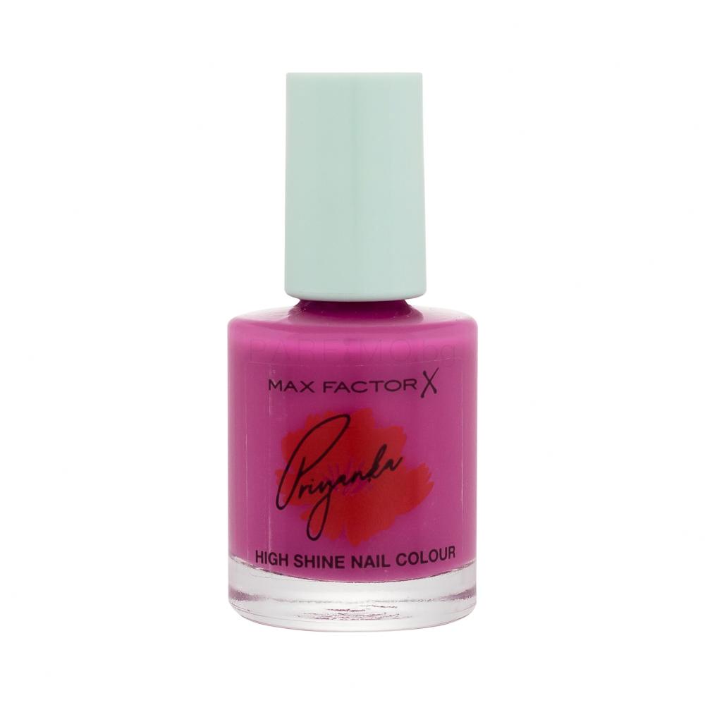 Max Factor Priyanka High Shine Nail Colour Лак за нокти за жени 12 ml Нюанс 310 Flourishing Lilac