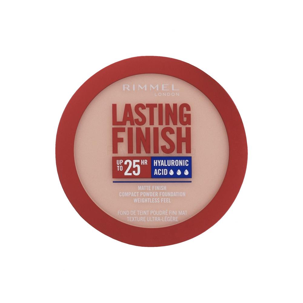 Rimmel London Lasting Finish 25H Compact Powder Foundation SPF20 Фон дьо тен за жени 7 g Нюанс 004 Rose Ivory