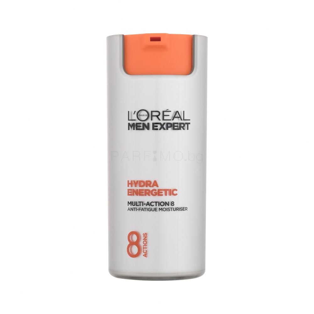 L'Oréal Paris Men Expert Hydra Energetic Multi-Action 8 Anti-Fatigue Moisturiser Дневен крем за лице за мъже 50 ml