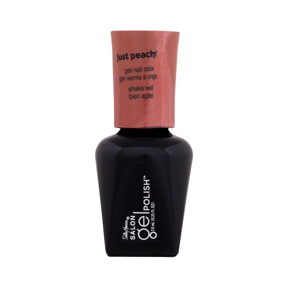 Sally Hansen Salon Gel Polish Gel Nail Color Лак за нокти за жени 7 ml Нюанс 140 Just Peachy