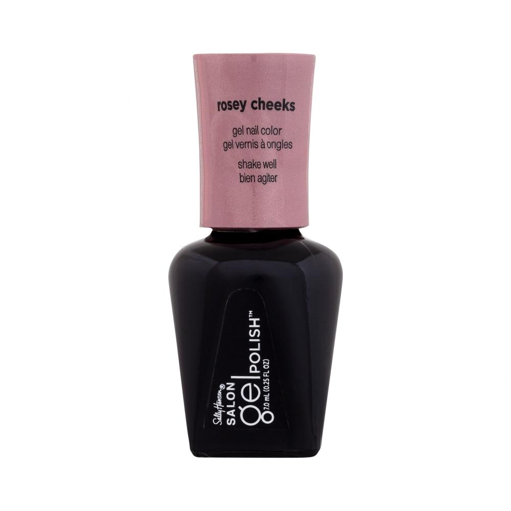 Sally Hansen Salon Gel Polish Gel Nail Color Лак за нокти за жени 7 ml Нюанс 902 Rosey Cheeks